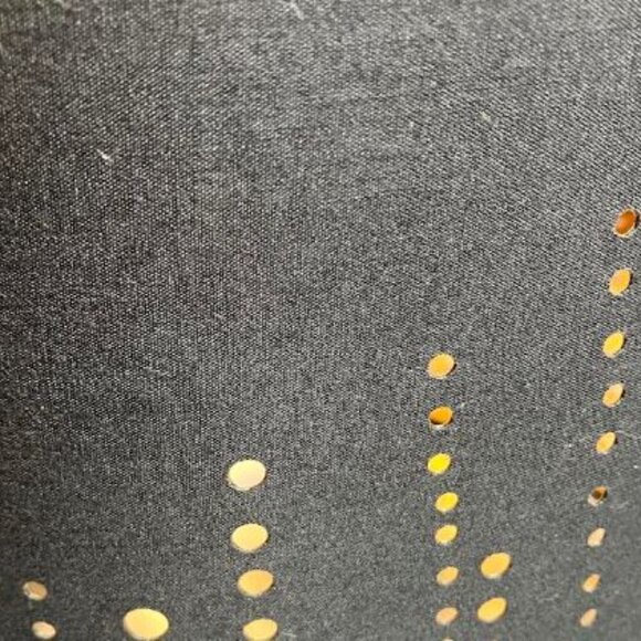 Unbranded Eiffel Tower Table Lamp Base with Black and Gold Drum Style Lampshade - Picture 9 of 10